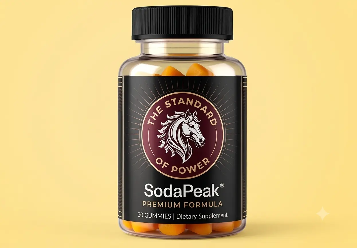 Soda Peak chewable gummies for men
