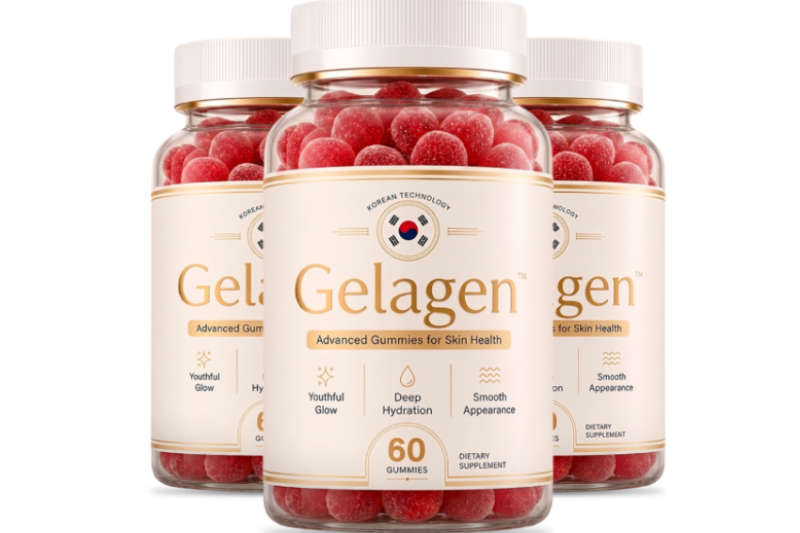 Gelagen supplement product bottle