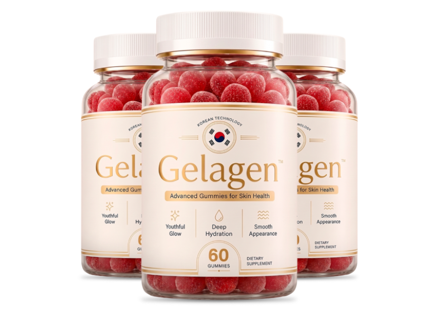 Gelagen supplement product bottle